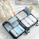 7pcs Travel Packing Cubes