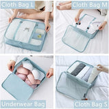 7pcs Travel Packing Cubes